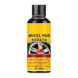 Djowyh Pâte de réparation pour moyeu de roue | Solution facile à appliquer 30 ml,Pâte de réparation rayures peinture jante   route atelier garage maison camion berline fourgon camping car