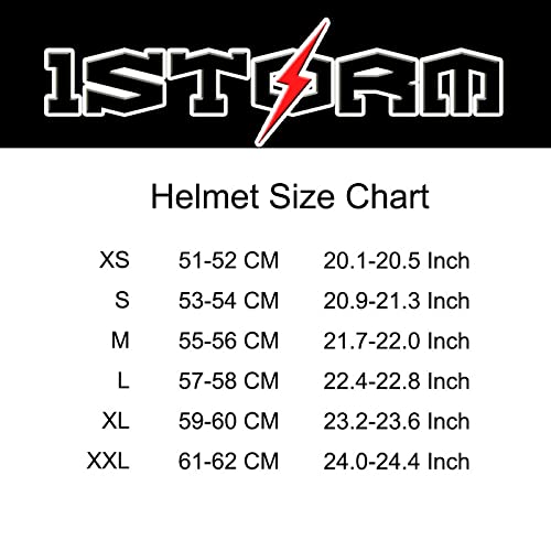 1Storm Adult Motocross Helmet Bmx Mx Atv Dirt Bike Helmet Racing Style Hf801 + Motorcycle Bluetooth Headset: Sonic Blue #TOP5