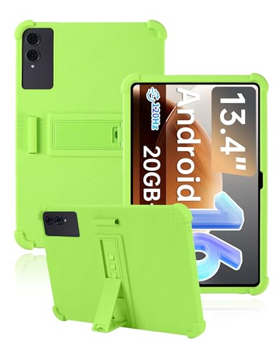 Housse TECLAST T65 13,4 protection silicone verte pour travailler et lire partout en sécurité