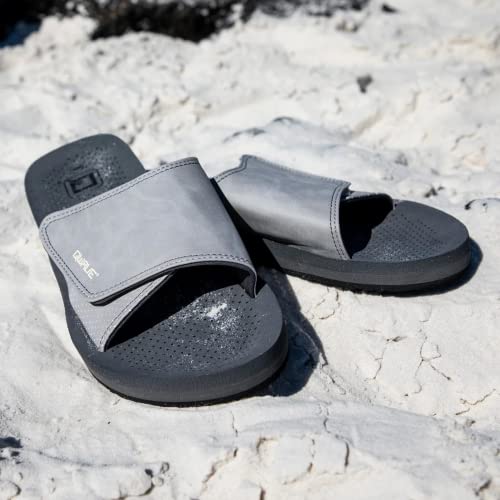 Qwave Slides for Men - Comfortable, Waterproof - 3 Color Options - Sandals Men - Shower Shoes Men Flip Flops3