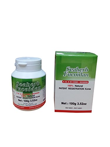 [Pill Type]100% Natural Brown Seaweed Extract SEAHERB Fucoidan USFDA Passed (ID Code 2030950) (100g/bottle)
