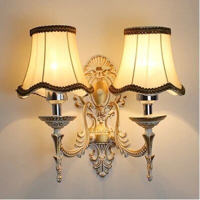 X&L Minimalist modern fabric wall lamps, used hotel furniture bedroom living room hallway 350*370 (mm) factory outlet