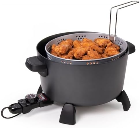 Presto 06009 10-Quart Kitchen Kettle XL Multi-Cooker, Steamer and...