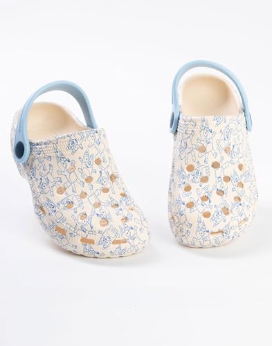 Image of Bluey Clogs for Kids Slip On Footwear with Puppy Novelty Charms | Options | Slippers Sandals Sliders with Adjustable Strap