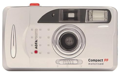AgfaPhoto Cámara de Fotos analógica de 35 mm con Flash de Motor en Set (película de imágenes + batería) - imagen 4
