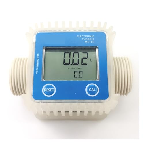 タービン流量計防水 K24 電子タービン流量センサーディーゼル、灯油、ガソリン、水、軽油用 水・油・海水・廃水などの液体の測定(A)