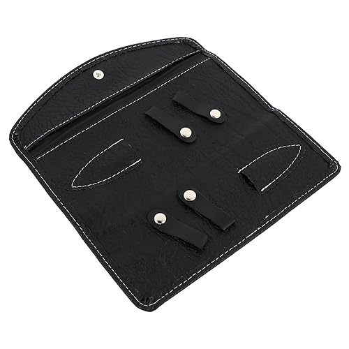 VICASKY Leather Hair Scissors Case Salon Scissor Holder Barber Shop Scissor Bag Styling Tools Storage
