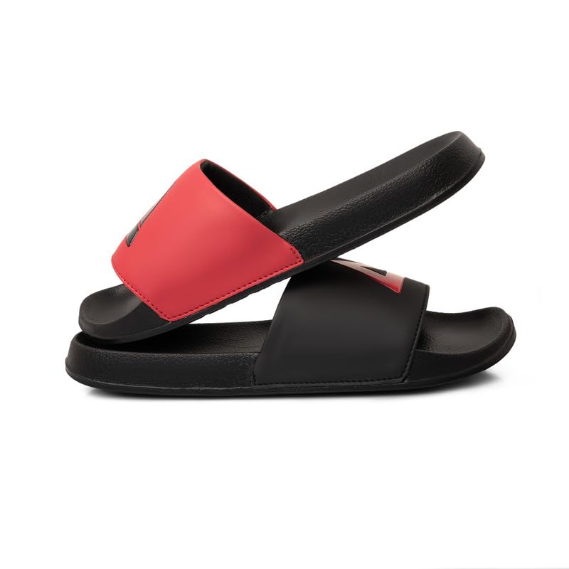 Image of ARVAN Mens Sliders | Lightweight, Anti-Slip & Cushioned Comfort Slides for Casual & Beach Use