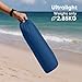 Sekey 2er Set Klappbarer Strandstuhl Extrem Leicht & Tragbar – Nur 2,85 kg pro Stück, mit Armlehnen für Outdoor Strand Angeln Garten mit niedrigen Beinen Blau