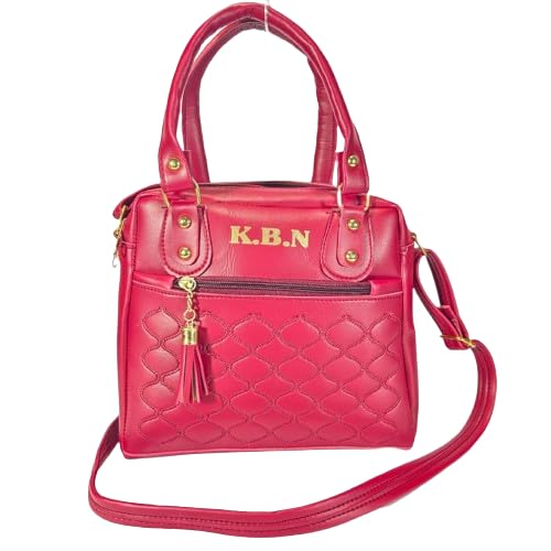 GenericKBN Leather Fashionable Stylish Small Size Cross Body Shoulder Sling Bag and handbag with handle For working women and college going girls.