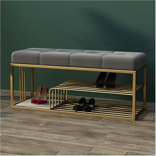 Banc à chaussures d'entrée pour ranger vos affaires et vous asseoir confortablement
