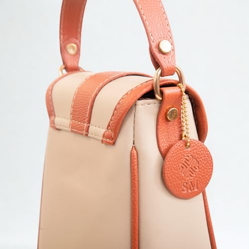 Image of SACCI MUCCI Women's Small Handbag /Cross-Body Phone Bag - Stylish PU Leather Mobile Purse with Adjustable Strap