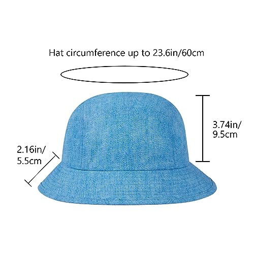 Image of BASSDASH UPF50+ Fishing Bucket Hat for Men Women Lightweight Water Resistant Packable Outdoor Summer Sun Hats FH13