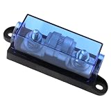 JIAKUPA Fusibile classe T da 150 Amp con blocco, funzionamento 250 V CC, 150 A, blocco ANL per inverter, ATV, camper, barca, auto, camion, sistemi stereo per auto
