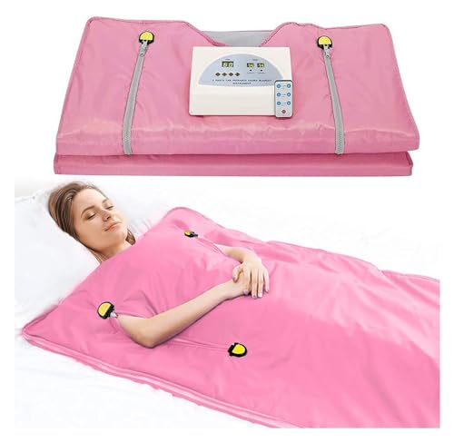 Sauna en casa, Manta ponderada mejorada, mantas digitales for mujeres, moldeador corporal for pérdida de peso, manta calefactable for Sauna for bajar de peso y desintoxicación,Disfruta de la sauna co