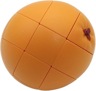 3D Fruit Cube 33 Magic Speed Cube Childrens Educational Toys Puzzle Cube Brain Teaser Orange