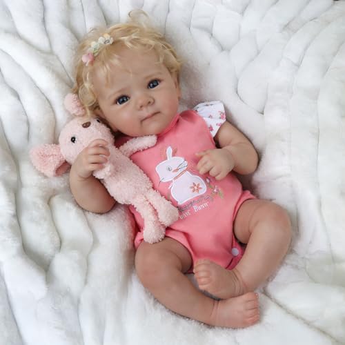 Muñeca Reborn Baby Girls 20 Pulgadas Realista Nuevo miniatura 2
