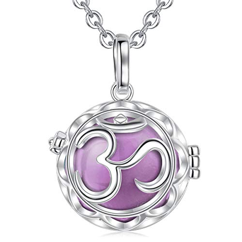 Collier Bola de Grossesse avec Pendentif Carillon Musique et Chaîne de 114cm