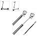 Moontie Pompa per pneumatici per scooter, portatile Xiaomi Scooter Pompa ad alta pressione per Xiaomi Mijia M365 Xiaomi Scooter M187 M365 Pro Kick Scooter Lega