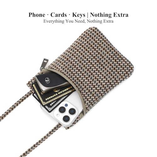 Image of Small Crossbody Women Cell Phone Purse Wallet Bag With Shoulder Strap