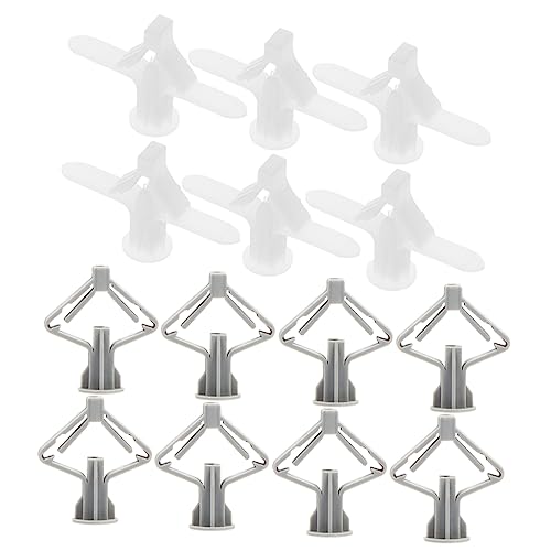 SOLUSTRE Ergonomic Design Drywall Anchors Heavy Duty Nylon Wall Anchors for Efficient Installation