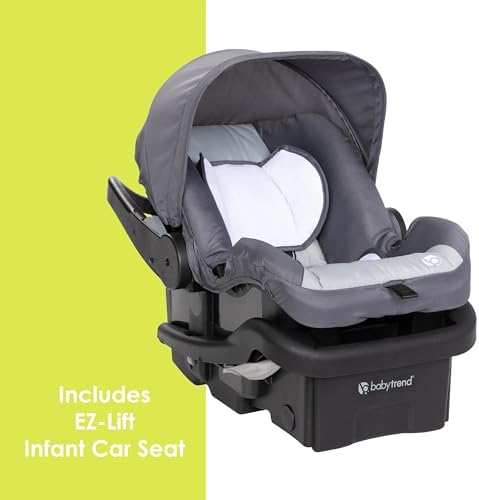 Baby Trend Stroller and EZ-Lift Infant Car Seat, EZ Ride Travel System, Dash Grey — view 9