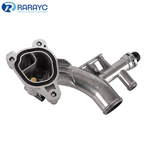 Engine Coolant Housing Water Outlet Aluminum With Hose - Repalcement For Chevy Cruze, Sonic, Trax And Buick Encore 1.4L - Replaces 25193922, 13251447 And More #TOP3