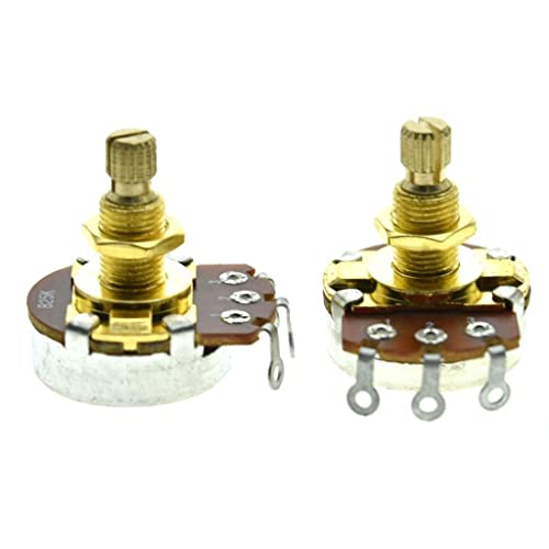 Potentiomètres linéaires B25K KAISH métriques pour basse lot de 2