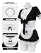 paloli Maid Outfit For Women,Maid Costume With Lace Apron,Fancy Halloween Dress Cosplay Lingerie Set