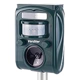 Cat Repellent, Solar Powered Ultrasonic Foxes Repellers, Waterproof Cat Deterrents for Gardens, 5 Modes Animal Repeller