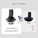 Cold Shoe Mount for DJI Mic 2 with 1/4" 20,Camera Adapter for DJI Mic 2 Wireless Microphone Receiver,Cold Shoe Adapter Compatible with DSLR Mirrorless Camera for Vlog Video Recording (Only for Mic2) - Image 7