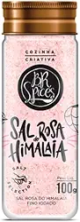 BrSpices - Sal Rosa Do Himalaia Fino BR Spices Vidro 100G