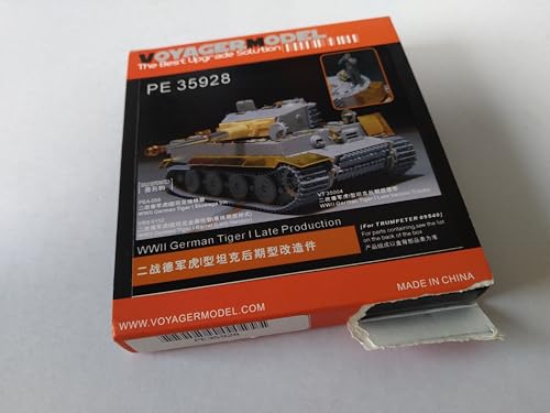 Tigre allemand I Production tardive 09540 PE35928 char miniature
