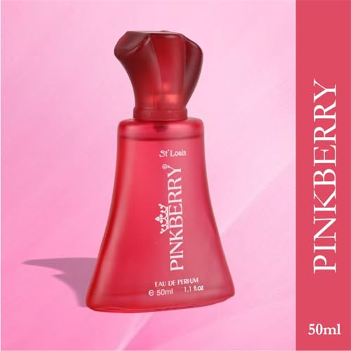 Image of St Louis Pinkberry Original Eau De Parfum | For Men & Women | 50 ml Long-Lasting Fragrance | Ideal Gift for Birthdays, Anniversaries & Special Occasions | All-Season Perfume (Pinkberry)