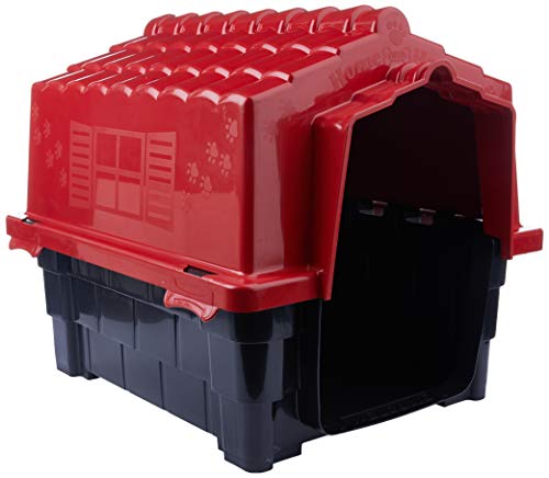 Pet Injet Casa Eco Colors Dog House Evolution Nº3 Vermelho Para Cães