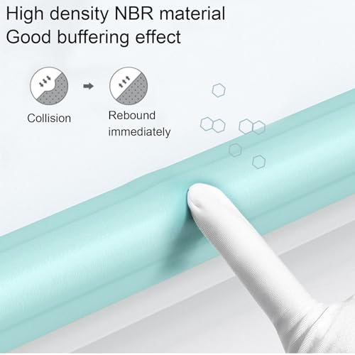 Mousse NBR protection d'angle jaune pour table basse et cuisine