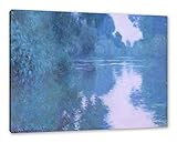 Pixxprint Claude Monet - Morgen an der Seine nahe Giverny, 