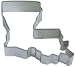 State of Louisiana Tin Cookie Cutter 3.75"