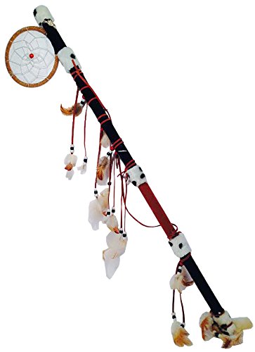 Asian Zing Ceremonial Indian Dream Catcher Dance Stick