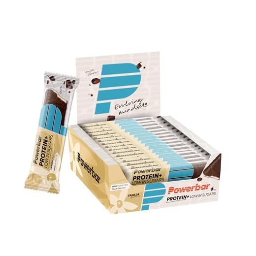 Powerbar - Protein Plus - Low Sugar - Vanilla - 16x35g - High Protein Low Sugar Riegel