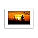 Produktbild CALVENDO Premium Textil-Leinwand 45 x 30 cm Quer-Format Emotional Moments: Die Skyline von New Holz City. / UK-Version, Leinwanddruck von Ingo Gerlach