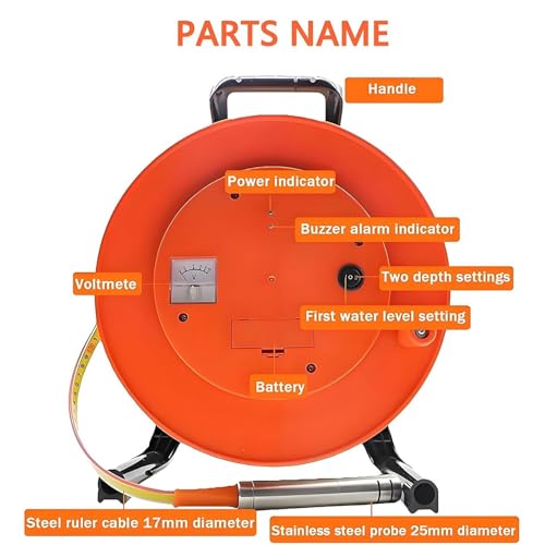 ��ː��[�v�A�v���[�u�ƃX�`�[���e�[�v�t�����ʌv�A���[10m�`300m�A�s�[�N�\���ƃC���W�P�[�^�[���C�g�t���A�n�����v�A��ˁA�{�[�����O�z�[���A�����r�A�p�C�v�p(10 meters)