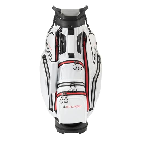 Founders Club Splash Waterproof Golf Cart Bag Ultra Dry for Rainy Days on The Golf Course Light Weight 14 Way Full Length Divider Plus External Putter Tube and Rain Hood - Image 4