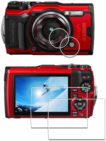 iDaPro Screen Protector + Lens Protector for Olympus TG-7/TG-6/TG-5