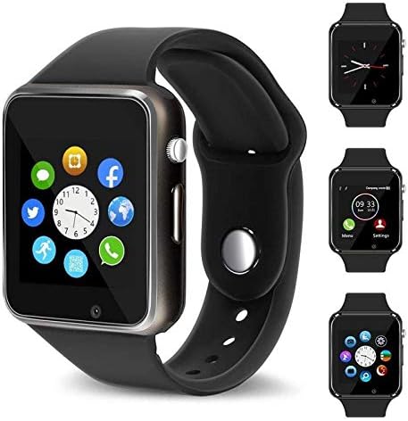 CarFrill A1 Bluetooth Smart Wrist Watch_Black
