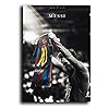 CAPTIVATE HEART Afbeelding op canvas 30 x 50 cm geen lijst voetbal sport Star Lionel Messi Retro Poster Prints Voetbal…