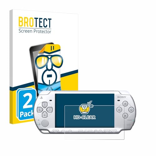 brotect Protection Ecran pour Sony PSP 2004 (2 Pièces) - Film Protection Ultra Clair