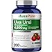 Uva Ursi 1350mg 200 caps (Non-GMO & Gluten Free) Bearberry - Supports Urinary Tract Health, UTI Relief, Immune Booster, Headache Relief