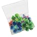 Juego de 30 flores comestibles para cupcakes, adornos de tartas de boda...