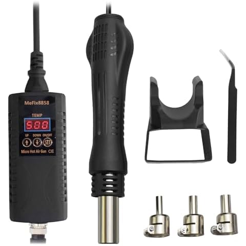 MeFix 8858 Portable Digital Micro Hot Air Rework Station Cover